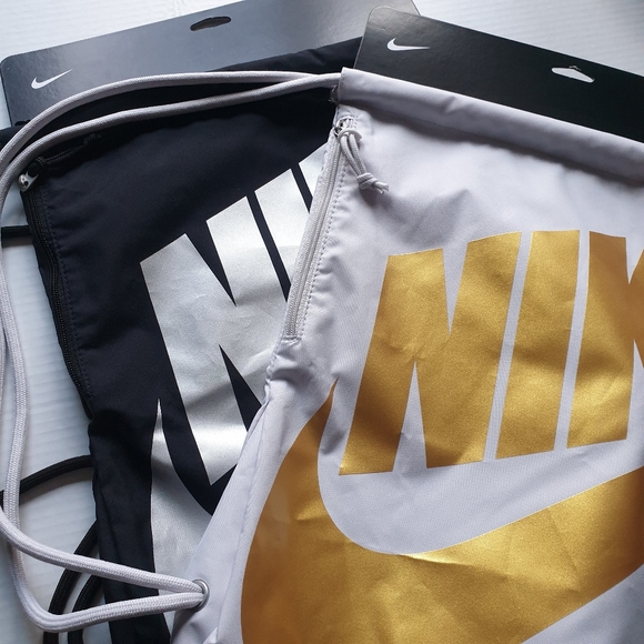 Nike Heritage Logo Gym Sack Unisex - Picture 10 of 10
